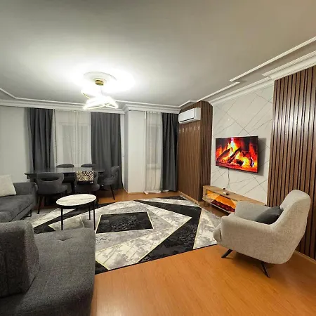 Luxurious In Sisli Area, Three And A Living